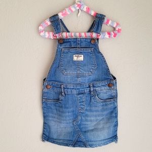 OshKosh B'gosh Denim Overall Skirt sz 3T